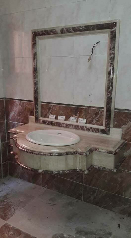 تركيب الرخام